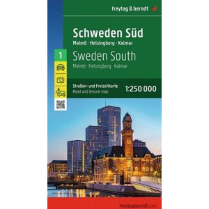 KOMPASS freytag und berndt Freytag & berndt Straßenkarte Schweden Süd 1:250.000 KOMPASS freytag und berndt Freytag & berndt Straßenkarte Schweden Süd 1:250.000