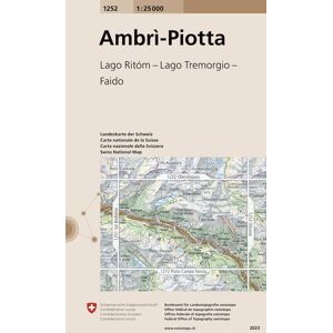 Swisstopo 1 : 25 000 Ambri-Piotta Swisstopo 1 : 25 000 Ambri-Piotta