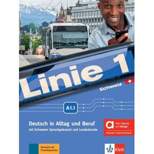 Klett Sprachen GmbH Linie 1 Schweiz A1.1 – Hybride Ausgabe allango Klett Sprachen GmbH Linie 1 Schweiz A1.1 – Hybride Ausgabe allango