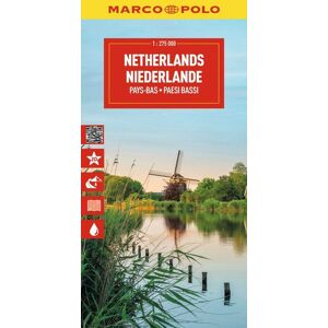 MairDuMont MARCO POLO Reisekarte Niederlande 1:275.000 MairDuMont MARCO POLO Reisekarte Niederlande 1:275.000