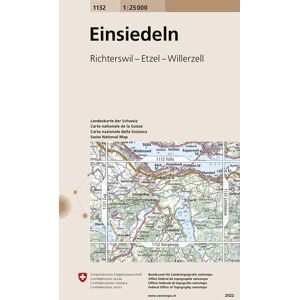 Swisstopo 1 : 25 000 Einsiedeln Swisstopo 1 : 25 000 Einsiedeln