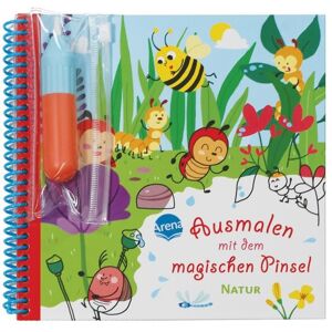 Arena Ausmalen mit dem magischen Pinsel. Natur Arena Ausmalen mit dem magischen Pinsel. Natur