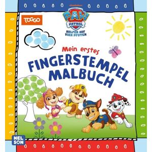 Nelson PAW Patrol Kindergartenheft: Mein erstes Fingerstempel-Malbuch Nelson PAW Patrol Kindergartenheft: Mein erstes Fingerstempel-Malbuch