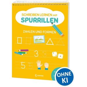 Loewe Schreiben lernen mit Spurrillen - Zahlen und Formen Loewe Schreiben lernen mit Spurrillen - Zahlen und Formen