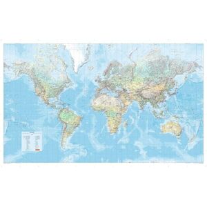 MairDuMont MARCO POLO Die Große Weltkarte (physisch) 1:30 000 000, plano in Hülse MairDuMont MARCO POLO Die Große Weltkarte (physisch) 1:30 000 000, plano in Hülse