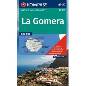 Kompass-Karten KOMPASS Wanderkarte 231 La Gomera 1:30.000 Kompass-Karten KOMPASS Wanderkarte 231 La Gomera 1:30.000