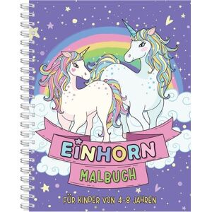 Topulo Verlag Einhorn-Malbuch für Kinder ab 4 Jahren Topulo Verlag Einhorn-Malbuch für Kinder ab 4 Jahren