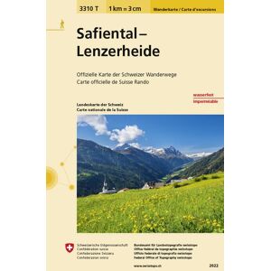 Swisstopo 1 : 33 333 Safiental - Lenzerheide Swisstopo 1 : 33 333 Safiental - Lenzerheide