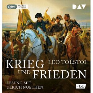 Der Audio Verlag Krieg und Frieden (Ungekürzte Lesung) Der Audio Verlag Krieg und Frieden (Ungekürzte Lesung)