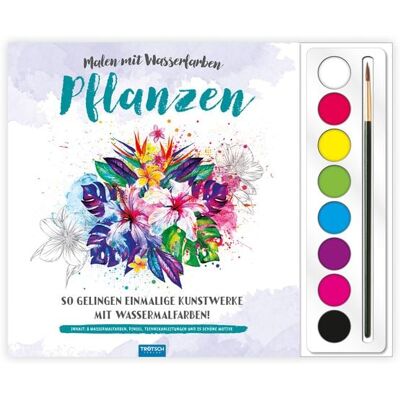 Trötsch Verlag GmbH & Co. KG Trötsch Malen mit Wasserfarben Pflanzen Trötsch Verlag GmbH & Co. KG Trötsch Malen mit Wasserfarben Pflanzen