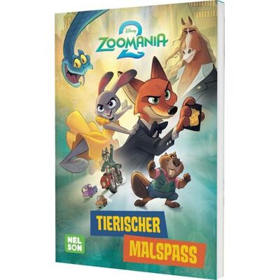Nelson Disney Kreative Beschäftigung: Zoomania 2: Tierischer Malspaß Nelson Disney Kreative Beschäftigung: Zoomania 2: Tierischer Malspaß
