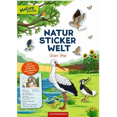 Coppenrath Natur-Stickerwelt - Unsere Vögel Coppenrath Natur-Stickerwelt - Unsere Vögel