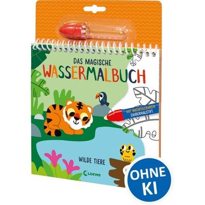 Loewe Das magische Wassermalbuch - Wilde Tiere Loewe Das magische Wassermalbuch - Wilde Tiere