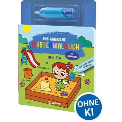 Loewe Das magische Wassermalbuch - Mein Tag Loewe Das magische Wassermalbuch - Mein Tag