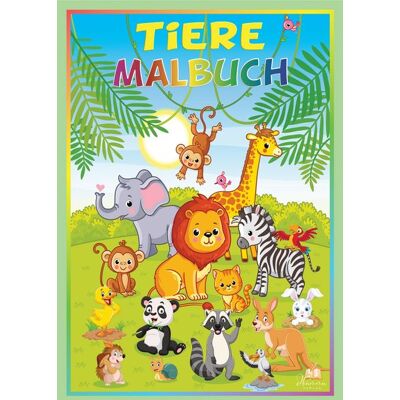 Dhamma Verlag Tiere Malbuch Dhamma Verlag Tiere Malbuch