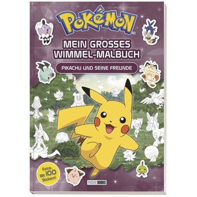Panini Pokémon: Mein großes Wimmel-Malbuch - Pikachu und seine Freunde Panini Pokémon: Mein großes Wimmel-Malbuch - Pikachu und seine Freunde