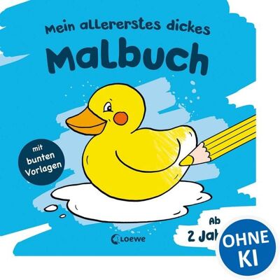 Loewe Mein allererstes dickes Malbuch (Badeente) Loewe Mein allererstes dickes Malbuch (Badeente)