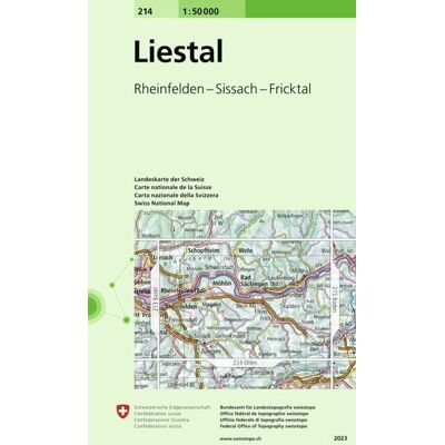Swisstopo 1 : 50 000 Liestal Swisstopo 1 : 50 000 Liestal