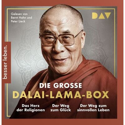 Der Audio Verlag Die große Dalai-Lama-Box (Das Herz der Religionen, Der Weg zum Glück, Der Weg zum sinnvollen Leben) Der Audio Verlag Die große Dalai-Lama-Box (Das Herz der Religionen, Der Weg zum Glück, Der Weg zum sinnvollen Leben)