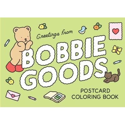 Workman Bobbie Goods Postcard Coloring Book Workman Bobbie Goods Postcard Coloring Book