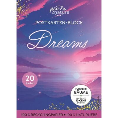 Naumann & Göbel Verlagsg. Postkartenblock Dreams Naumann & Göbel Verlagsg. Postkartenblock Dreams