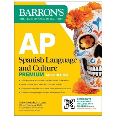 HarperCollins AP Spanish Language and Culture Premium, Fourteenth Edition: Prep Book with 5 Practice Tests + Comprehensive Review + Online Practice (2026) HarperCollins AP Spanish Language and Culture Premium, Fourteenth Edition: Prep Book with 5 Practice Tests + Comprehensive Review + Online Practice (2026)