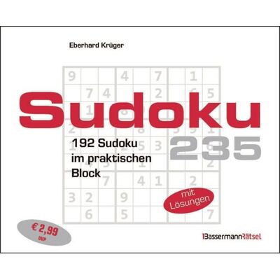 Bassermann Sudokublock 235 Bassermann Sudokublock 235