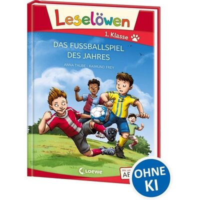 Loewe Leselöwen 1. Klasse - Das Fußballspiel des Jahres (Großbuchstabenausgabe) Loewe Leselöwen 1. Klasse - Das Fußballspiel des Jahres (Großbuchstabenausgabe)