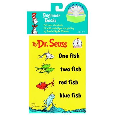 Random House Childrens Books US Seuss: One Fish, Two Fish, Red Fish, Blue Fish Book & CD Random House Childrens Books US Seuss: One Fish, Two Fish, Red Fish, Blue Fish Book & CD