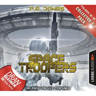 Lübbe Audio Space Troopers, Collector's Pack: Folgen 13-18 Lübbe Audio Space Troopers, Collector's Pack: Folgen 13-18