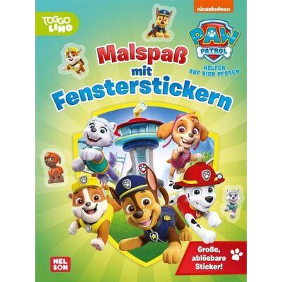 Nelson PAW Patrol Mitmachbuch: Malspaß mit Fensterstickern Nelson PAW Patrol Mitmachbuch: Malspaß mit Fensterstickern