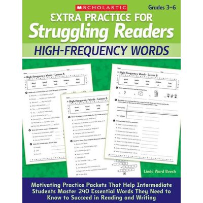 Scholastic High-Frequency Words, Grades 3-6 Scholastic High-Frequency Words, Grades 3-6