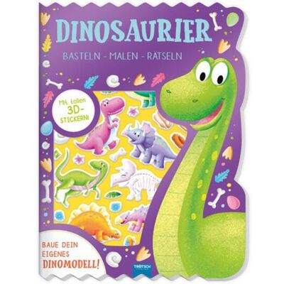 Trötsch Beschäftigungsbuch Malbuch Bastelbuch Dinosaurier Trötsch Beschäftigungsbuch Malbuch Bastelbuch Dinosaurier