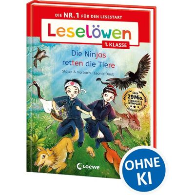 Loewe Leselöwen 1. Klasse - Die Ninjas retten die Tiere Loewe Leselöwen 1. Klasse - Die Ninjas retten die Tiere