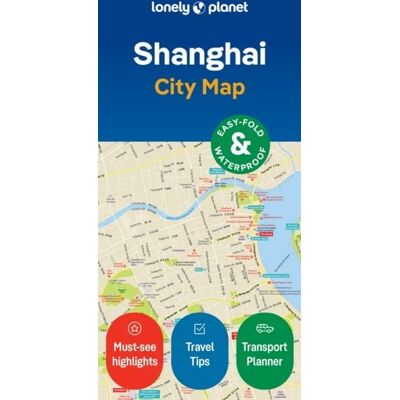 Lonely Planet Shanghai City Map Lonely Planet Shanghai City Map