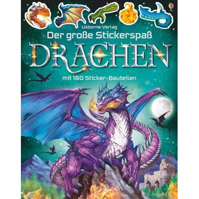 Usborne Der große Stickerspaß: Drachen Usborne Der große Stickerspaß: Drachen