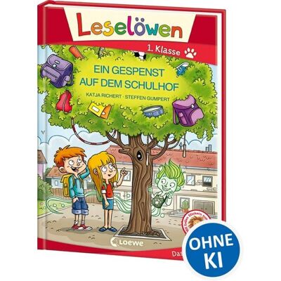 Loewe Leselöwen 1. Klasse - Ein Gespenst auf dem Schulhof (Großbuchstabenausgabe) Loewe Leselöwen 1. Klasse - Ein Gespenst auf dem Schulhof (Großbuchstabenausgabe)