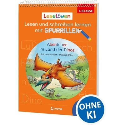 Loewe Leselöwen - Lesen und schreiben lernen mit Spurrillen - Abenteuer im Land der Dinos Loewe Leselöwen - Lesen und schreiben lernen mit Spurrillen - Abenteuer im Land der Dinos