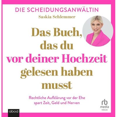 ABOD von RBmedia Verlag Das Buch, das du vor deiner Hochzeit gelesen haben musst ABOD von RBmedia Verlag Das Buch, das du vor deiner Hochzeit gelesen haben musst