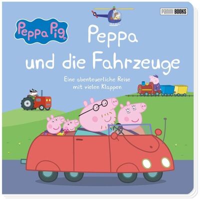 Panini Peppa Pig: Peppa und die Fahrzeuge - Eine abenteuerliche Reise mit vielen Klappen Panini Peppa Pig: Peppa und die Fahrzeuge - Eine abenteuerliche Reise mit vielen Klappen