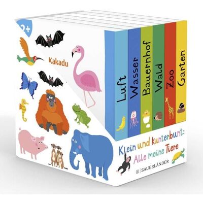 FISCHER Sauerländer Klein und kunterbunt: Alle meine Tiere (Würfel) FISCHER Sauerländer Klein und kunterbunt: Alle meine Tiere (Würfel)