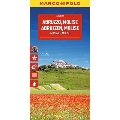 MairDuMont MARCO POLO Reisekarte Italien 10 Abruzzen, Molise 1:175.000 MairDuMont MARCO POLO Reisekarte Italien 10 Abruzzen, Molise 1:175.000