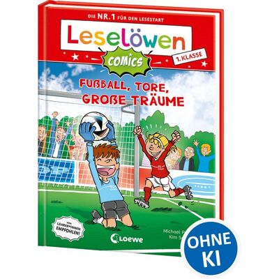Loewe Leselöwen Comics 1. Klasse - Fußball, Tore, große Träume Loewe Leselöwen Comics 1. Klasse - Fußball, Tore, große Träume