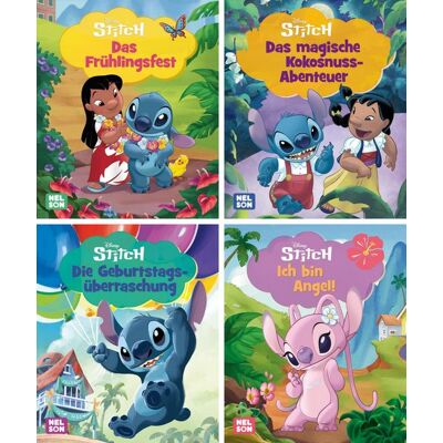 Nelson Mini-Bücher: 4er Disney Lilo & Stitch 5-8 Nelson Mini-Bücher: 4er Disney Lilo & Stitch 5-8