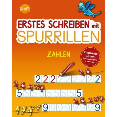Arena Erstes Schreiben mit Spurrillen. Zahlen Arena Erstes Schreiben mit Spurrillen. Zahlen