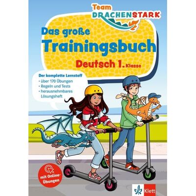 Klett Lerntraining bei PONS Langenscheidt GmbH Klett Team Drachenstark: Das große Trainingsbuch Deutsch 1. Klasse Klett Lerntraining bei PONS Langenscheidt GmbH Klett Team Drachenstark: Das große Trainingsbuch Deutsch 1. Klasse