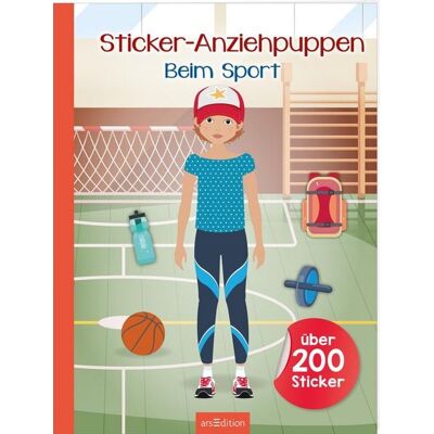 arsedition Sticker-Anziehpuppen – Beim Sport arsedition Sticker-Anziehpuppen – Beim Sport