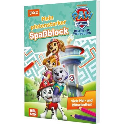 Nelson PAW Patrol Kindergartenheft: Mein pfotenstarker Spaßblock Nelson PAW Patrol Kindergartenheft: Mein pfotenstarker Spaßblock