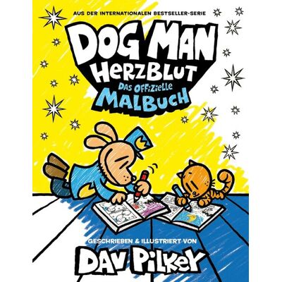 Adrian & wimmelbuchverlag Dog Man Herzblut : Das offizielle Malbuch Adrian & wimmelbuchverlag Dog Man Herzblut : Das offizielle Malbuch