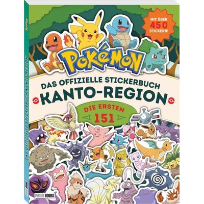 Panini Pokémon: Das offizielle Stickerbuch Kanto-Region - Die ersten 151 Panini Pokémon: Das offizielle Stickerbuch Kanto-Region - Die ersten 151
